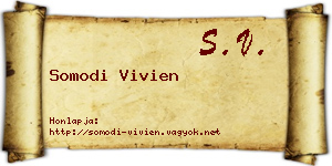 Somodi Vivien névjegykártya